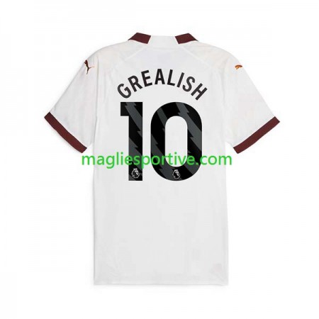 Completo Calcio Manchester City Jack Grealish 10 Divisa Trasferta 2023-2024
